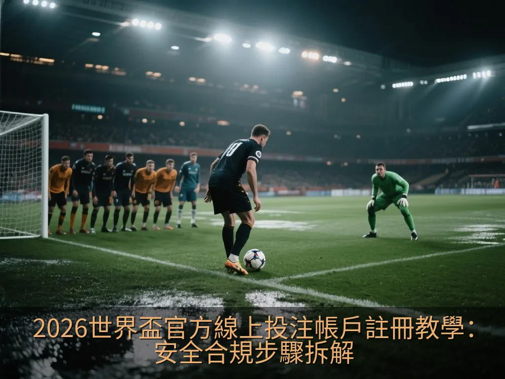 2026世界盃官方線上投注帳戶註冊教學：安全合規步驟拆解